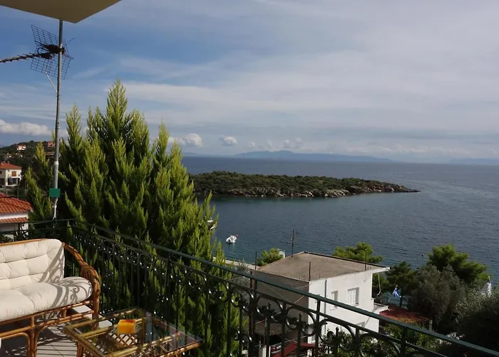 Front House With View Marathos (Thessaly)